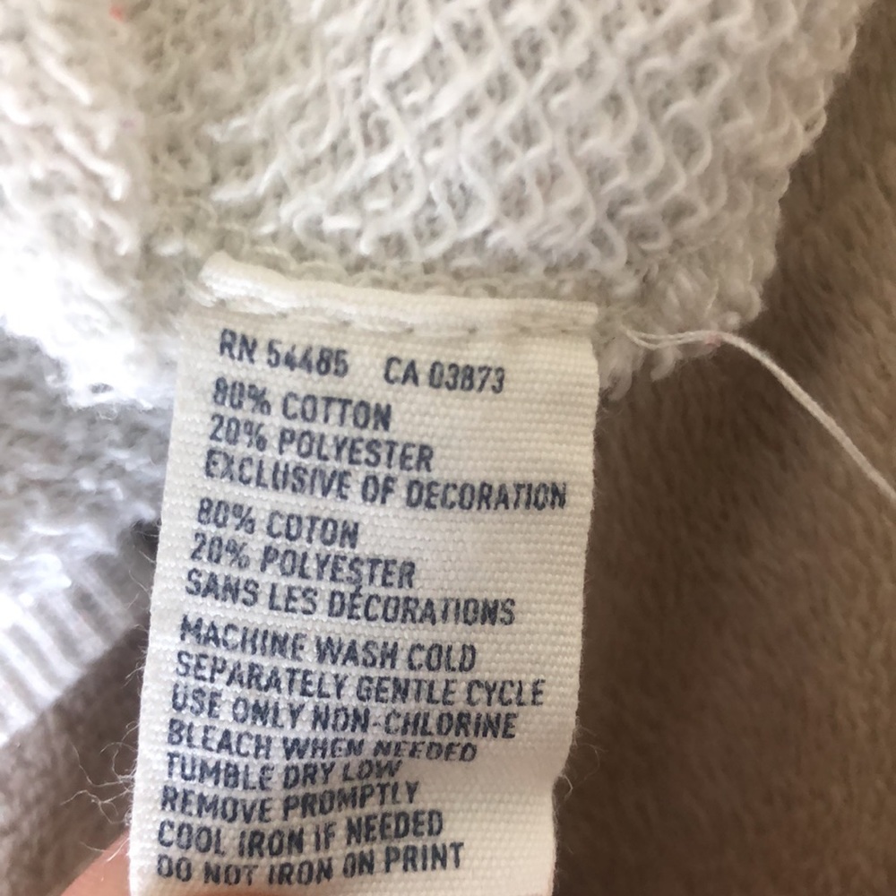 American Eagle off the shoulder lightweight speckled swatershit. sz xs - Picture 6 of 6